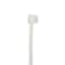 Panduit Cable Tie, 5-1/2 in L, 1.30 in Max Bundle Dia., Natural, Nylon 6/6, 40 lb Strength, 1000 PK S6-40-M - alternate 2